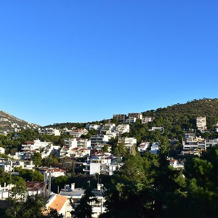 El Mar, 2 Bdr Seaview Apartment, 7 Min From Beach Lagonisi Bagian luar foto