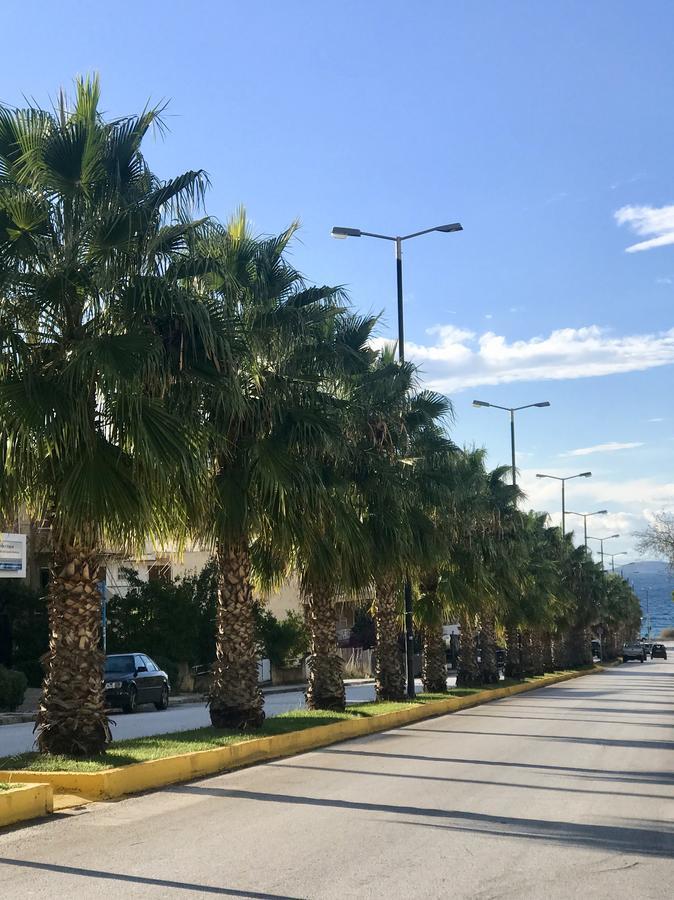 El Mar, 2 Bdr Seaview Apartment, 7 Min From Beach Lagonisi Bagian luar foto